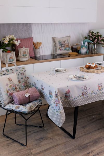 Скатертина великодня гобеленова &laquo;Чарівність&raquo; 95&times;100 см SC-UA-034183-95x100-RIZ фото