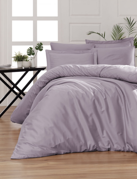Комплект постільної білизни Satin Shazzy Lavender (Євро) PB-TR-ST0001-EV фото